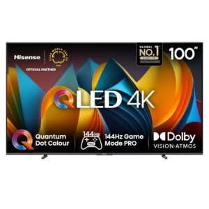 Hisense 100E7NQ: 100" 4K QLED TV mit Dolby Vision & Alexa!