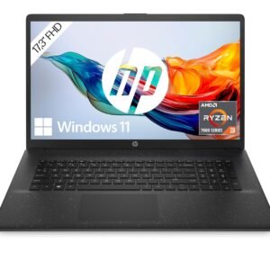 HP Laptop 17.3" FHD, Ryzen 3, 8GB RAM, 512GB SSD, Windows 11!