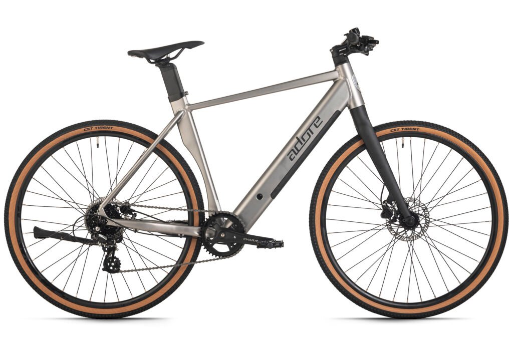 Adore E-Urban Bike UBR-770 28" Stahlgrau matt