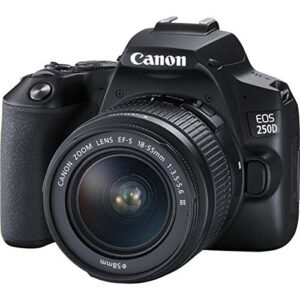 Canon EOS 250D Spiegelreflexkamera mit Objektiv