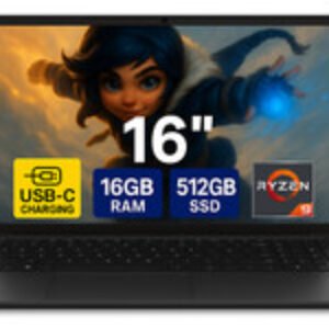 Difinity Gaming Notebook 16" mit Ryzen 9