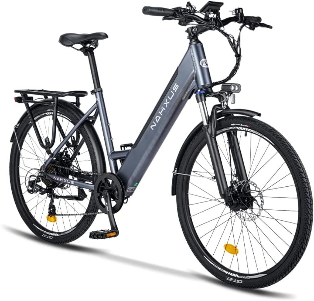 E-Bike 26 Zoll - Nakxus 250W Trekkingbike, 100 km Reichweite!