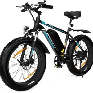 HITWAY E-Bike 26" - Kraftvolles E-Mountainbike mit abnehmbaren Akku!